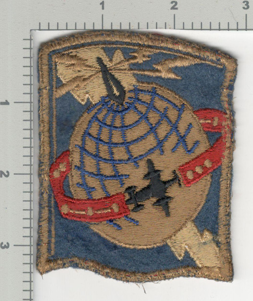 WW 2 US Army Air Force Airways Communications System Gold Patch Inv# K4248