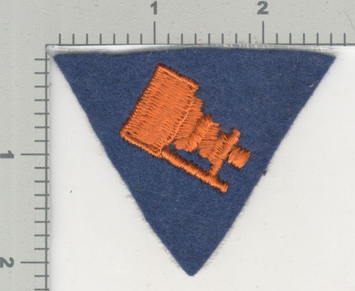WW 2 US Army Air Force Photography Specialist Wool Patch Inv# K4251