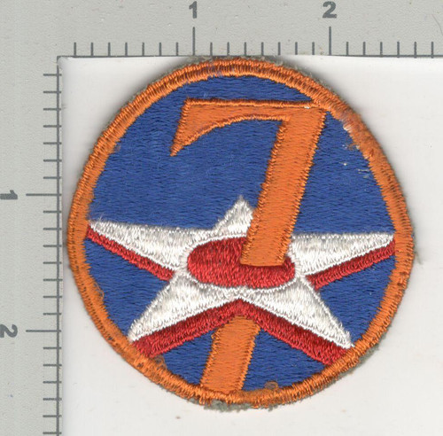 WW 2 US Army Air Force 7th Air Force Patch Inv# K4263