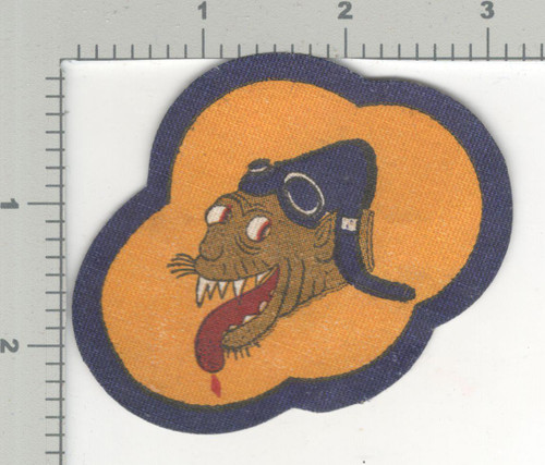 WW 2 36th Fighter Squadron Shell Oil buy War Stamp Patch Inv# K4273