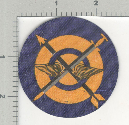 WW 2 55th Fighter Squadron Shell Oil buy War Stamp Patch Inv# K4277