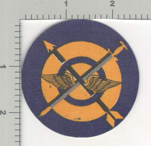 WW 2 55th Fighter Squadron Shell Oil buy War Stamp Patch Inv# K4278