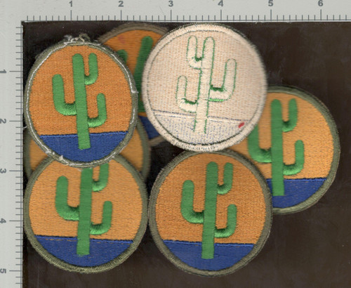 One German Made Light Green Cactus 103rd Infantry Division Patch