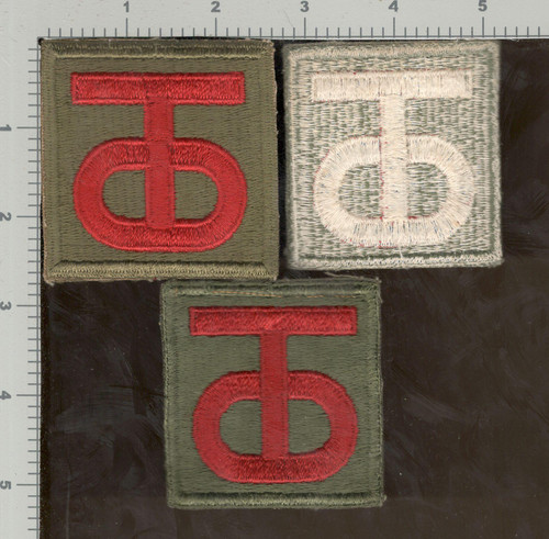 One WW 2 90th Infantry Division Patch