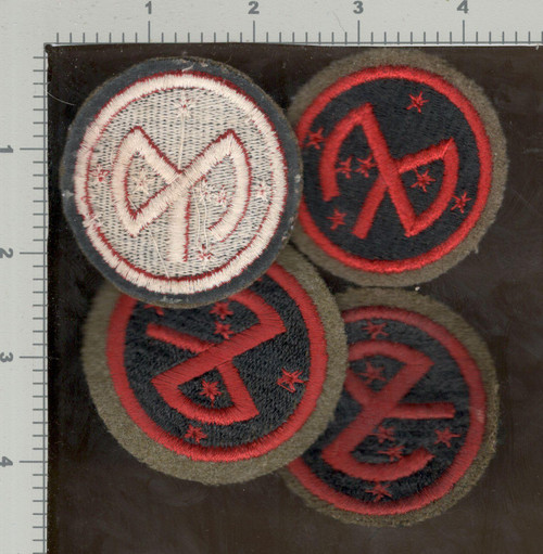 One WW 2 27th Infantry Division Wool GEMSCO Patch