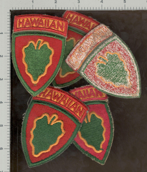 One WW 2 24th Hawaiian Infantry Division Patch