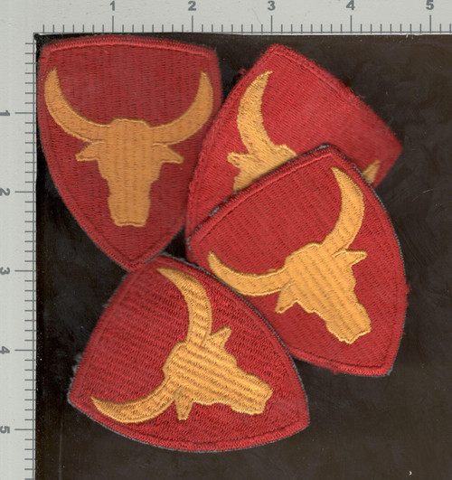 One WW 2 12th Infantry Division Patch Narrow Snout