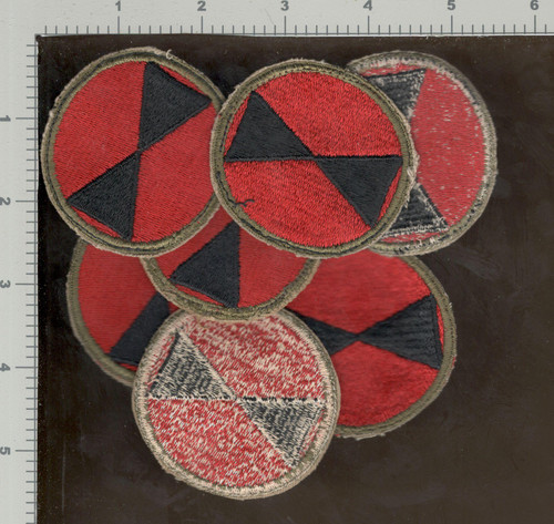 One WW 2 7th Infantry Division Patch