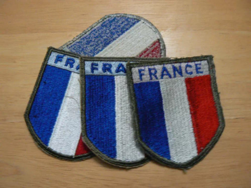 One WW 2 French Forces Training in US Patch