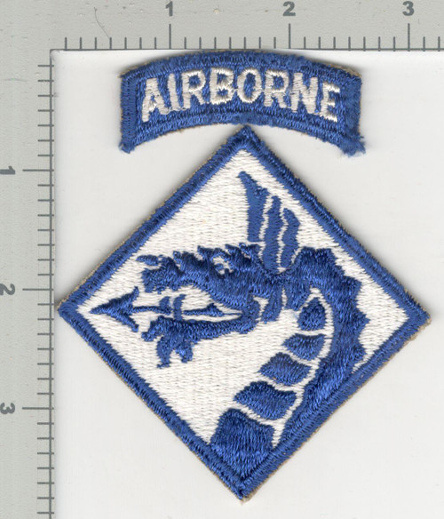 WW 2 US Army 18th Airborne Corps Patch & Tab Inv# K4437