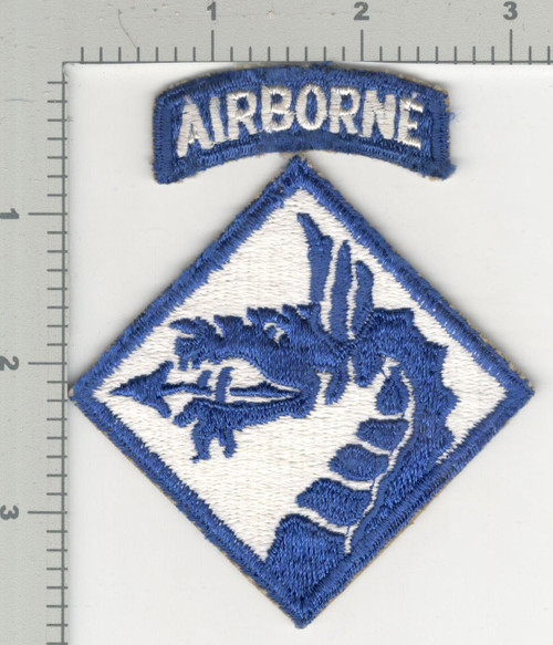 WW 2 US Army 18th Airborne Corps Patch & Tab Inv# K4439