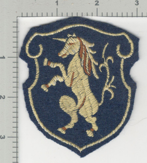 WW 2 US Army 6th Cavalry Group ETO Theater Made Patch Inv# K4628