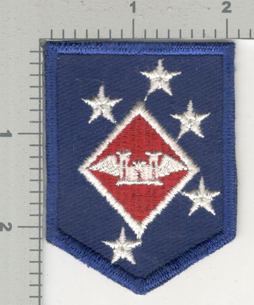 2" WW 2 USMC 1st MAC Aviation Engineers Twill Patch Inv# K4838