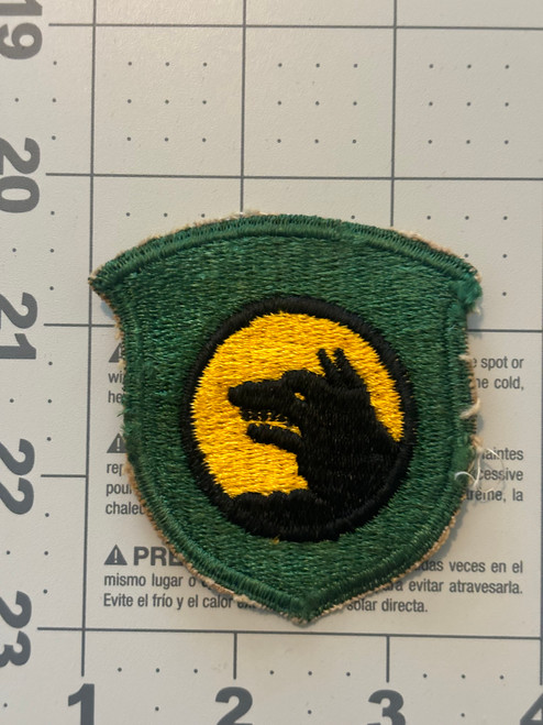 40's Made WW 1 US Army 14th Division Patch Inv# K4913