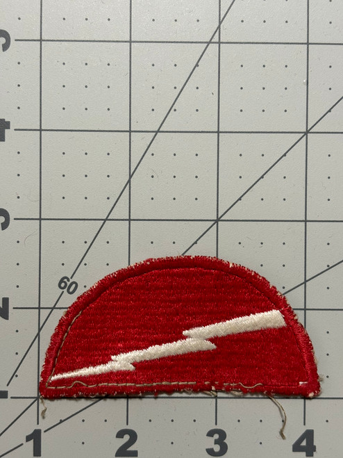 WW 2 US Army 78th Infantry Division GEMSCO Red Border Patch Inv# K5721