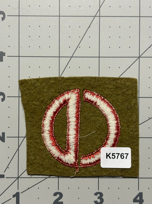 WW 1 US Army 85th Division Patch Inv# K5767