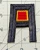 WW 2 US Army 1st Army Ordnance Wool Ribbed Weave Blackback Patch Inv# K6978