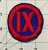 Off Uniform Japan Made US Army 9th Corps Patch Inv# K7316