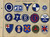 G W Larence Collection US Army 6th Corps OD Border GEMSCO Patch Inv 17-6