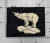 WW 2 USMC 1st Brigade Iceland Wool Patch Patch Inv# K8317