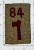 WW 1 AEF 84th Division Patch Inv# K8655