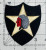 30's US Army 2nd Division Wool Patch Inv# K8703
