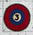 French Made WW 1 AEF 3rd Air Park Patch Inv# K8781