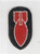 WW 2 US Army Bomb Disposal White Outlined Patch Inv# M883