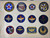 G W Lawrence Air Force Air Training Command Wool Bullion Patch Inv 33-8