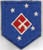 WW 2 USMC 1st MAC Artillery Battalion Patch Inv# M035 Thick Diamond Variation