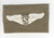 WW 2 US Army Air Force Cloth Service Pilot 3" Wings Patch Inv# P344