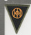 WW 2 US Army 83rd Infantry Division Ribbed Weave OD Border Patch Inv# K2748