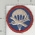 No Landing Skids WW 2 US Army Enlisted Paratrooper Glider Garrison Cap Patch Inv# K2871
