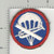 No Landing Skids WW 2 US Army Enlisted Paratrooper Glider Garrison Cap Patch Inv# K2872