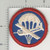 No Landing Skids WW 2 US Army Enlisted Paratrooper Glider Garrison Cap Patch Inv# K2873