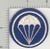 WW 2 US Army Infantry Parachute Garrison Cap Patch Inv# K2916