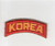 Original Cut Edge No Glow US Army Korea Tab Inv# S020