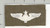 Authentic WW 2 US Army Air Force Balloon Senior Pilot Wing Patch Inv# K3722