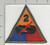 1945 Jeanette Sweet Collection Patch #276 2nd Armored Division