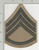 1945 Jeanette Sweet Collection Patch #560 USMC Platoon Sergeant Chevron