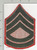 1945 Jeanette Sweet Collection Patch #564 USMC Gunnery Sergeant Chevron