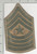 1945 Jeanette Sweet Collection Patch #576 USMC Sergeant Major Chevron
