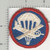 Worn WW 2 US Army Officers Paratrooper Glider Garrison Cap Patch Inv# K3005