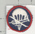 WW 2 US Army Enlisted Para / Glider Garrison Cap Patch Inv# K3067