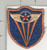 WW 2 US Army 4th Air Force Ribbed Weave Patch Inv# K4205