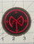 WW 2 US Army 27th Infantry Division Black Back Wool Patch Inv# K5103