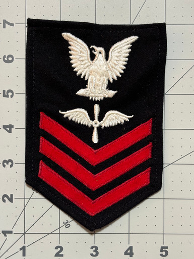 US Navy 3rd Class Petty Officer Musician Rate Patch Inv# W035