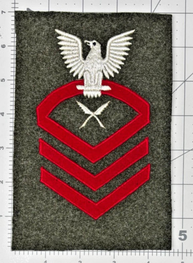 US Navy 3rd Class Petty Officer Musician Rate Patch Inv# W035