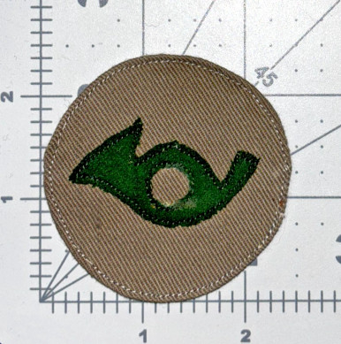 WW 1 US Army Bugler First Class Chevron Patch Inv# K8257 - WorldWarPatches