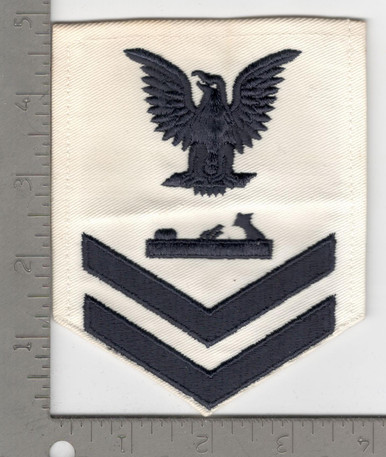 US Navy 3rd Class Petty Officer Musician Rate Patch Inv# W035